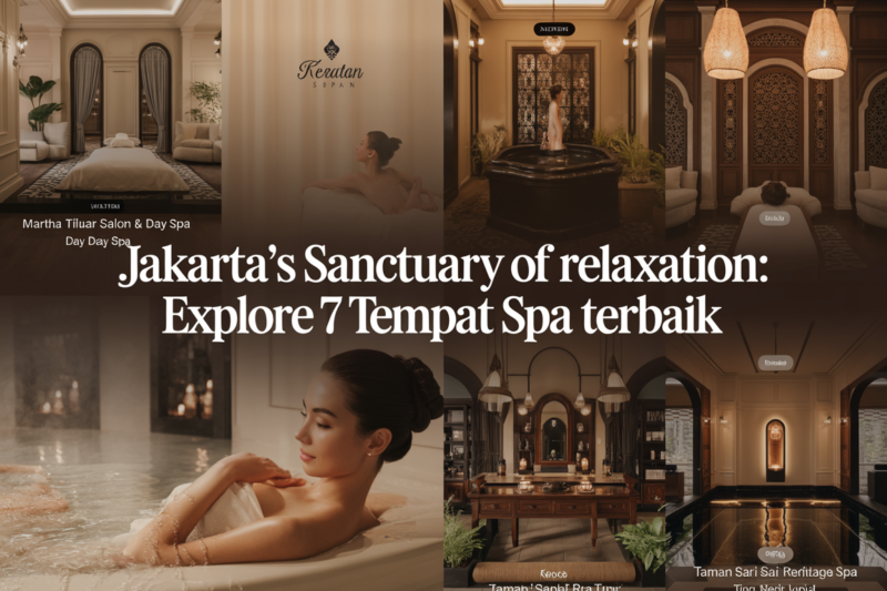 7 Tempat Spa Terbaik di Jakarta untuk Relaksasi dan Kemewahan