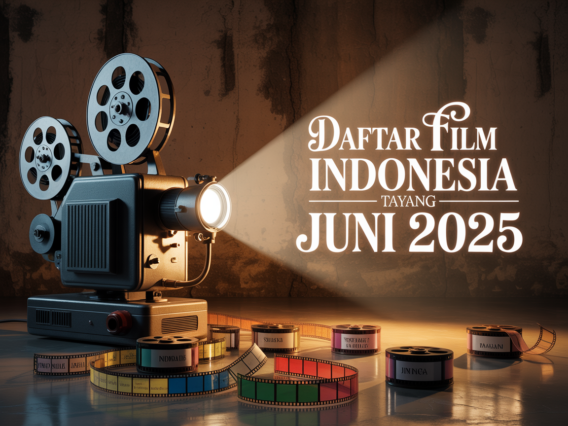 Daftar Film Indonesia Tayang Juni 2025