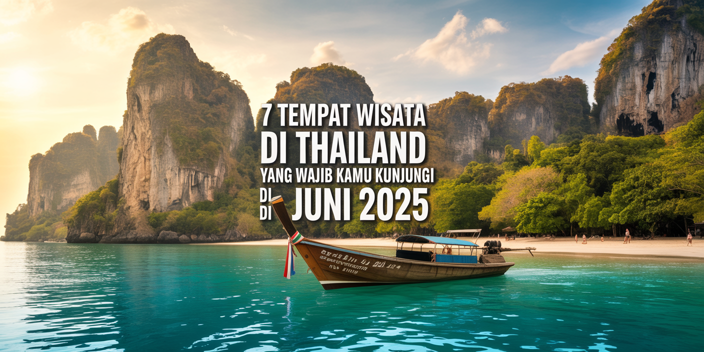 7 Tempat Wisata di Thailand yang Wajib Kamu Kunjungi di Bulan Juni 2025